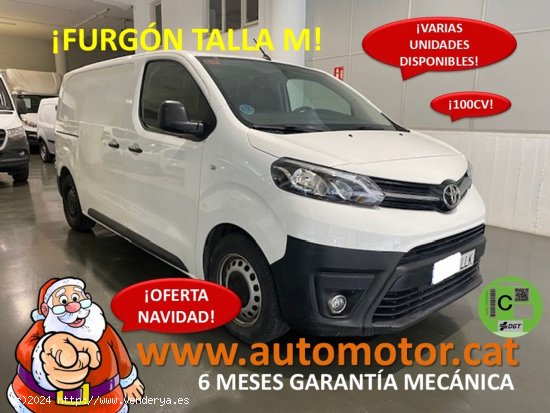  Toyota Proace Van Media 1.5D Business 100 - GARANTIA MECANICA - Barcelona 