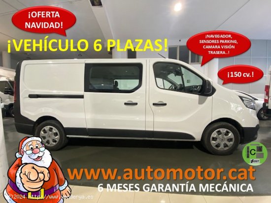  Renault Trafic Combi Mixto 5/6 2.0dCi Energy Blue L N1 150cv - GARANTIA MECANICA - Barcelona 