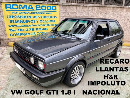  Volkswagen Golf GTI 1.8 i  NACIONAL - Barcelona 