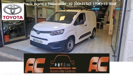  Toyota Proace City TOYOTA PROACE CITY 1.5  100CV GX TALLA MEDIA PORTAEQUIPAJE COMPLETO CON RULO - Ma 