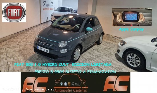 Fiat 500 1.0 hybrid CULT APPLE CARPLAY-BLUETOOTH- - Mataró