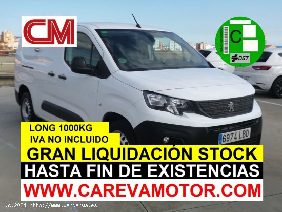  Peugeot Partner PREMIUM LONG 1000KG BLUE HDI 100CV 4P - Mataró 