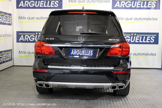 Mercedes Clase GL GL 63 AMG 557cv 7PLAZAS FULL EQUIPE - Madrid