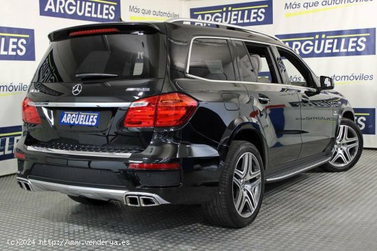 Mercedes Clase GL GL 63 AMG 557cv 7PLAZAS FULL EQUIPE - Madrid