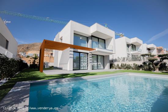  Villa de lujo con jardin y piscina privada Sierra Cortina Finestrat - ALICANTE 