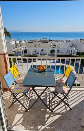 Apartamento vacacional, piscina, vistas al mar-Playa de La Mata - ALICANTE