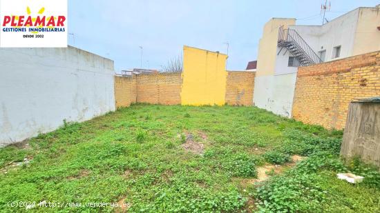 PARCELA URBANA DE 236 M2   ZONA CAMPO DE FUTBOL - CADIZ