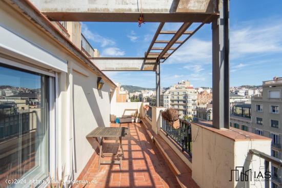 Exclusivo ático con terraza y vistas en Rambla Catalunya - BARCELONA