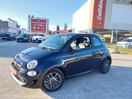 Fiat 500 Sport 1.0 Hybrid 52KW (70 CV) NEGRO 2021 - Carcaixent