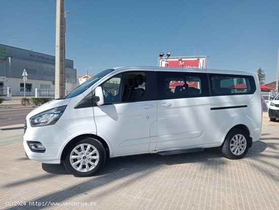 Ford Transit Custom 2.0 Ecoblue 110kW Hybrid L2 Titanium X Turismo Blanca 2022 9 plazas - Carcaixent