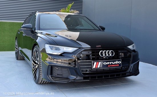 Audi A6 Avant Sport 40 TDI 150kW 204CV S tron.  S line, Hibrido, Full Black, ACC, Camaras 3D, CarPla