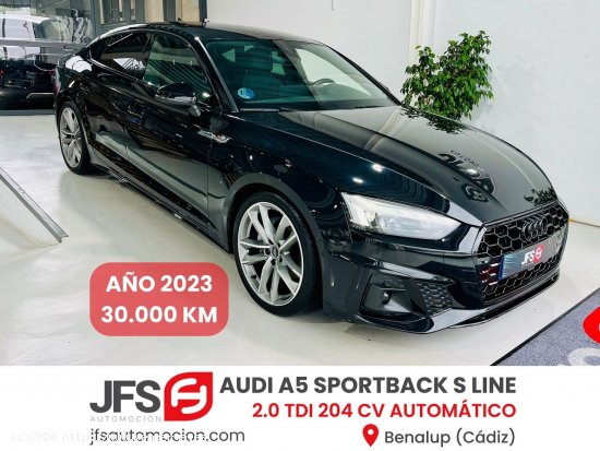  Audi A5 Sportback Black Line 2.0 TDI 204 CV - Benalup 