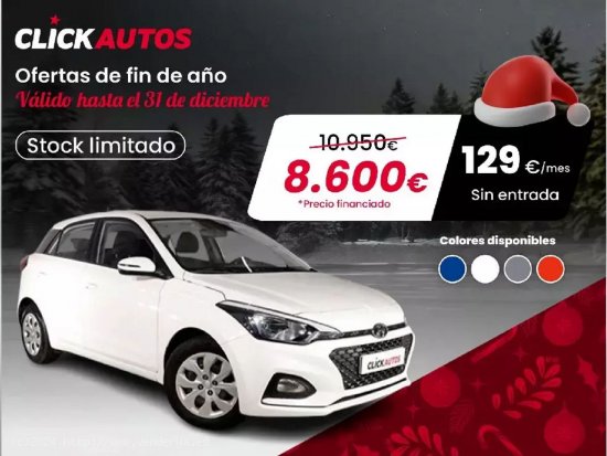  Hyundai i20 1.2 MPI 85CV Essence - Mahon 