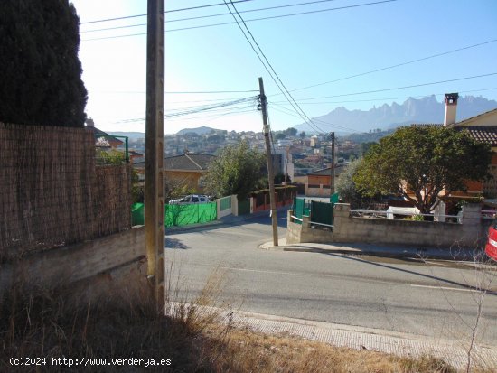 Suelo urbano en venta  en Castellgalí - Barcelona