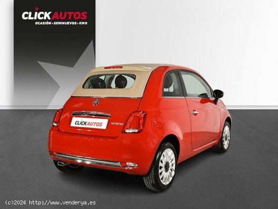 Fiat 500C 1.0 Hybrid 70CV Monotrim - Mahon