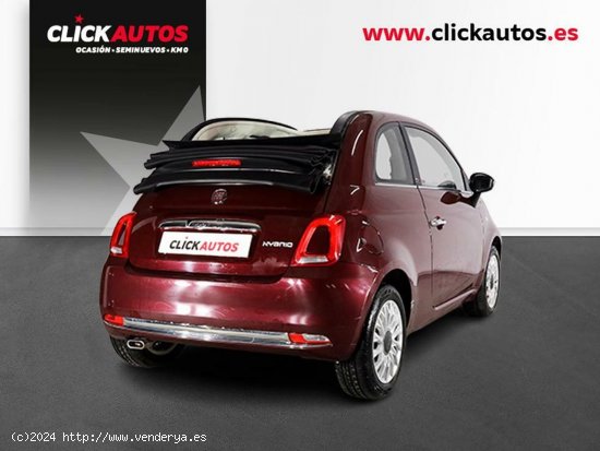 Fiat 500C 1.0 Hybrid 70CV Dolcevita - Riba-roja del turia