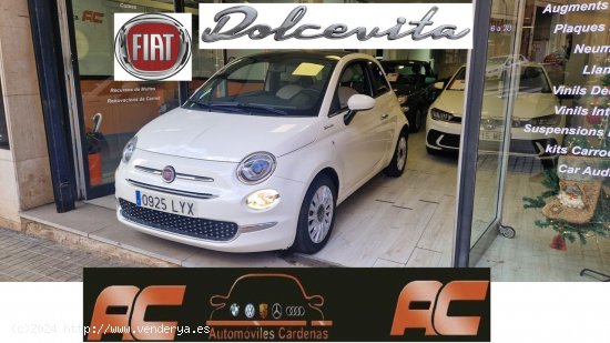  Fiat 500 1.0 Hybrid DOLCEVITA 06/2022 APPLE CARPLAY-BLUETOOTH-SENSORES   TRASEROS - Mataró 