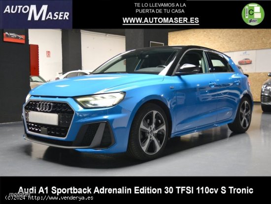  Audi A1 Sportback Adrenalin 30 TFSI 81 kW (110 CV) S tronic de 2020 con 106.000 Km por 20.250 EUR. e 