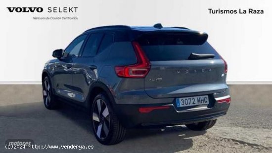 Volvo XC40 todoterreno BEV 70KWH RECHARGE ULTIMATE 231 5P de 2023 con 11.075 Km por 46.900 EUR. en S