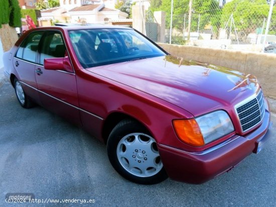  Mercedes Clase S W140 300-SE 1.700KM!!!! TECHO ELECTRICO-KLIMATIZADOR-BE de 1991 con 1.700 Km por 37 