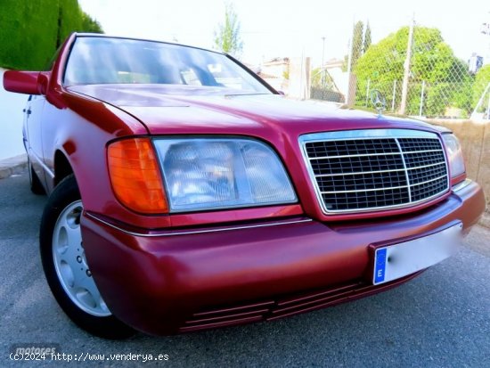 Mercedes Clase S W140 300-SE 1.700KM!!!! TECHO ELECTRICO-KLIMATIZADOR-BE de 1991 con 1.700 Km por 37