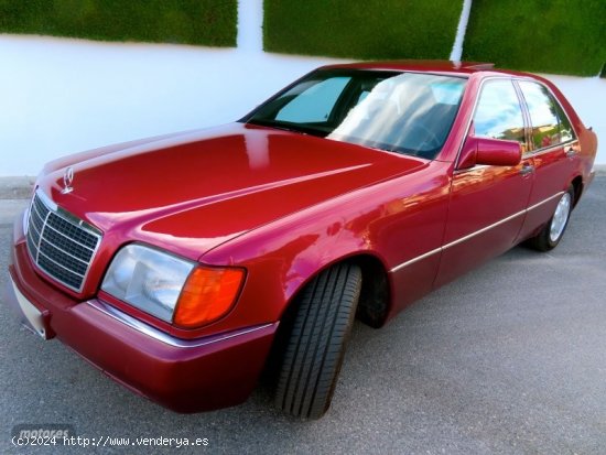 Mercedes Clase S W140 300-SE 1.700KM!!!! TECHO ELECTRICO-KLIMATIZADOR-BE de 1991 con 1.700 Km por 37