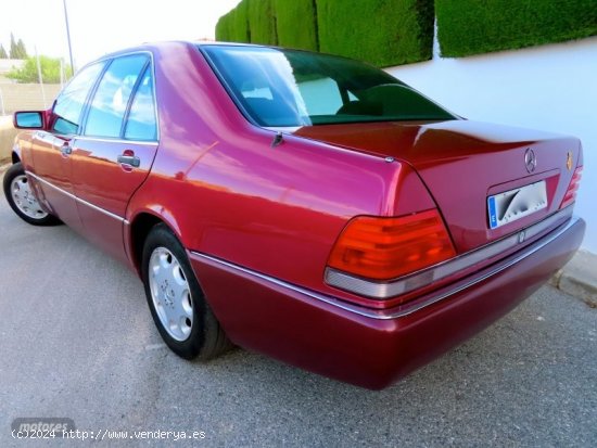 Mercedes Clase S W140 300-SE 1.700KM!!!! TECHO ELECTRICO-KLIMATIZADOR-BE de 1991 con 1.700 Km por 37