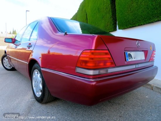 Mercedes Clase S W140 300-SE 1.700KM!!!! TECHO ELECTRICO-KLIMATIZADOR-BE de 1991 con 1.700 Km por 37