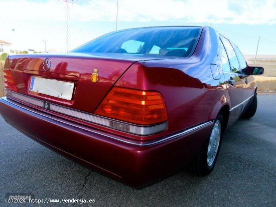 Mercedes Clase S W140 300-SE 1.700KM!!!! TECHO ELECTRICO-KLIMATIZADOR-BE de 1991 con 1.700 Km por 37