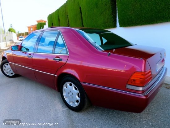 Mercedes Clase S W140 300-SE 1.700KM!!!! TECHO ELECTRICO-KLIMATIZADOR-BE de 1991 con 1.700 Km por 37