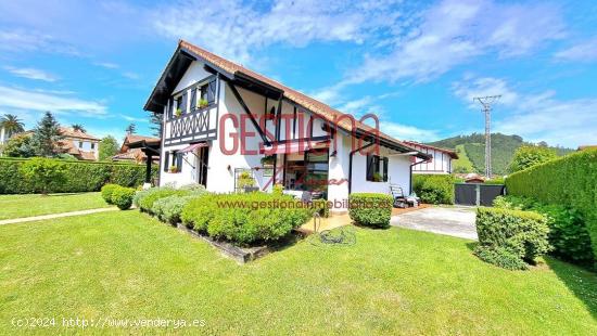 ESPECTACULAR CHALET ESTILO VASCO-FRANCES. LIENDO - CANTABRIA