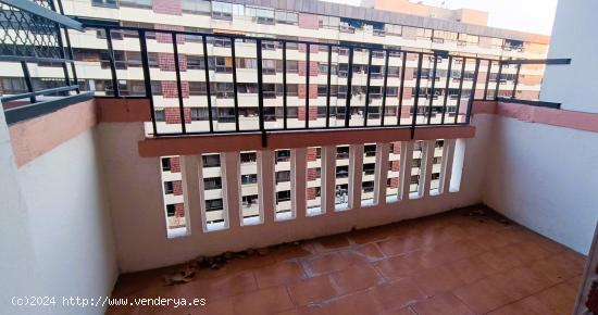 Vivienda de tres dormitorios y salón con bonita terraza exterior a paseo Fernando El Católico - ZA