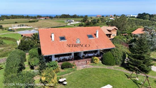 ¡¡ EXCLUSIVO CHALET EN ONGAYO CON VISTAS AL MAR Y JARDÍN DE ENSUEÑO !! (Ver vídeo) - CANTABRIA