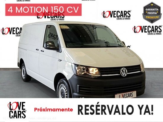  Volkswagen Transporter 2.0 TDI FURGÓN CORTO 4 MOTION 6 VEL 150 - VIgo 