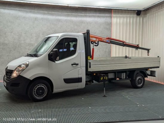  Renault Master Furgon 2.3 DCI 130CV L3 CAJA ABIERTA CON PLUMA - Lugo 