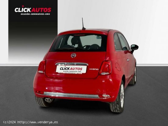 Fiat 500 1.0 Hybrid 70CV Red - Riba-roja del turia