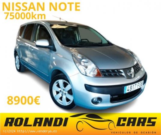  NISSAN Note en venta en Palma de Mallorca (Islas Baleares) - Palma de Mallorca 