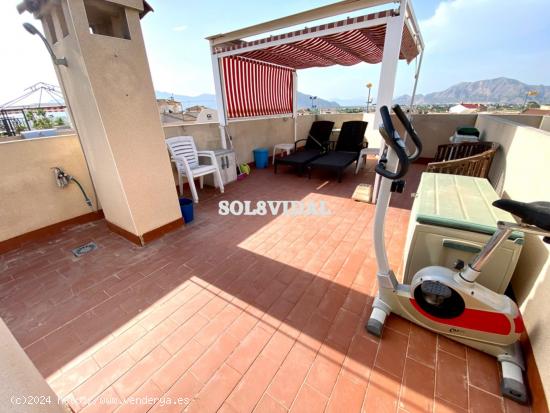 DUPLEX CON PISCINA EN HURCHILLO - ALICANTE