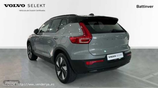 Volvo XC40 BEV 82KWH RECHARGE EXTENDED RANGE PLUS 252 5P de 2023 con 7 Km por 45.900 EUR. en Madrid