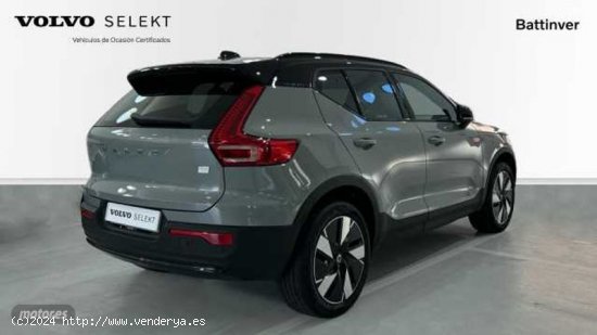 Volvo XC40 BEV 82KWH RECHARGE EXTENDED RANGE PLUS 252 5P de 2023 con 7 Km por 45.900 EUR. en Madrid