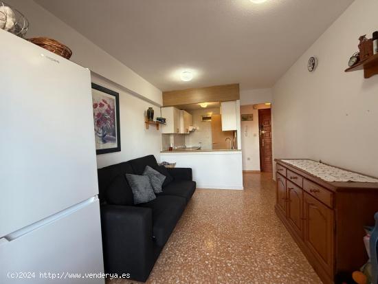 Apartamento en zona de Levante. 1 dormitorio, 1 baño. piscina comunitaria y parking. en buen estado