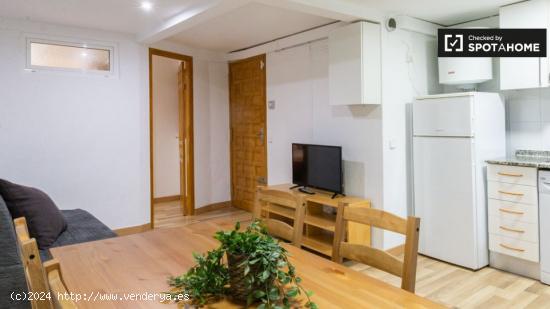 Apartamento amueblado de 1 dormitorio en alquiler en El Born - BARCELONA