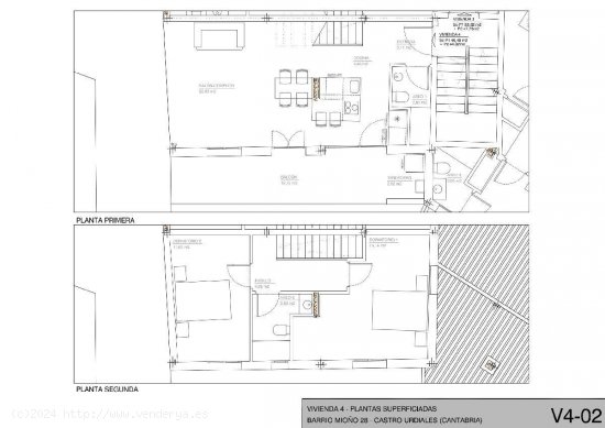 Venta de duplex con jardín en Mioño