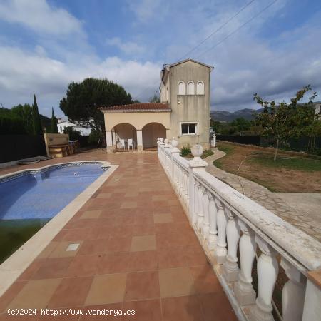 Chalet buena construccion MARXUQUERA, 800 mts parcela, piscina, jardines, barbacoa - VALENCIA