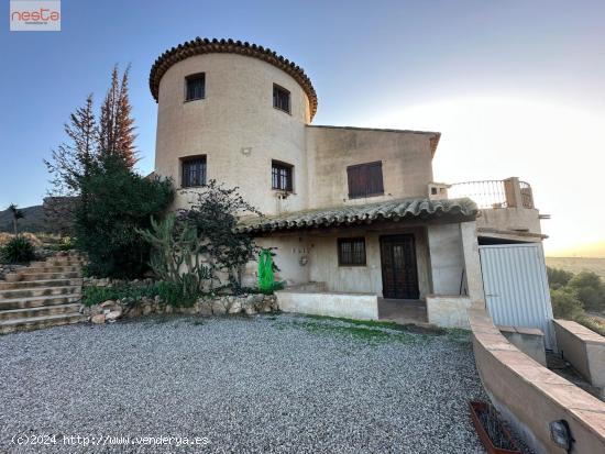  VENTA DE PRECIOSO CHALET CON VISTAS PANORÁMICAS  Y CON APARTAMENTO EN AGUADERAS - MURCIA 