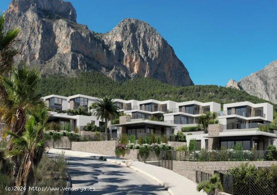 Chalets de Nueva Construcción en Polop, Alicante - ALICANTE