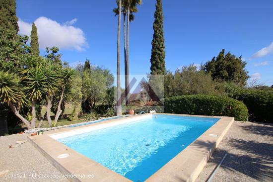 Estupenda finca con casa de invitados, garaje y piscina - BALEARES