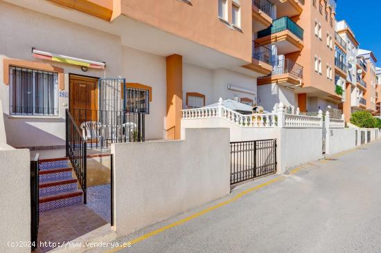 APARTAMENTO PLANTA BAJA EN PLAYA FLAMENCA CON DOS DORMITORIOS Y DOS BAÑOS - ALICANTE