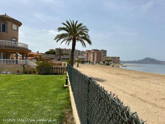 Chalet individual primera linea de playa en La Manga Km 2 - MURCIA