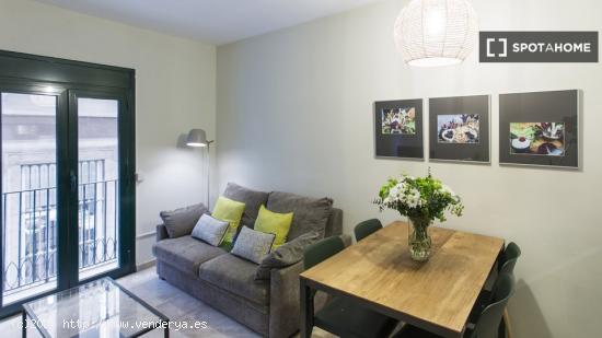 Apartamento de 1 habitación doble en el centro de Barcelona - BARCELONA